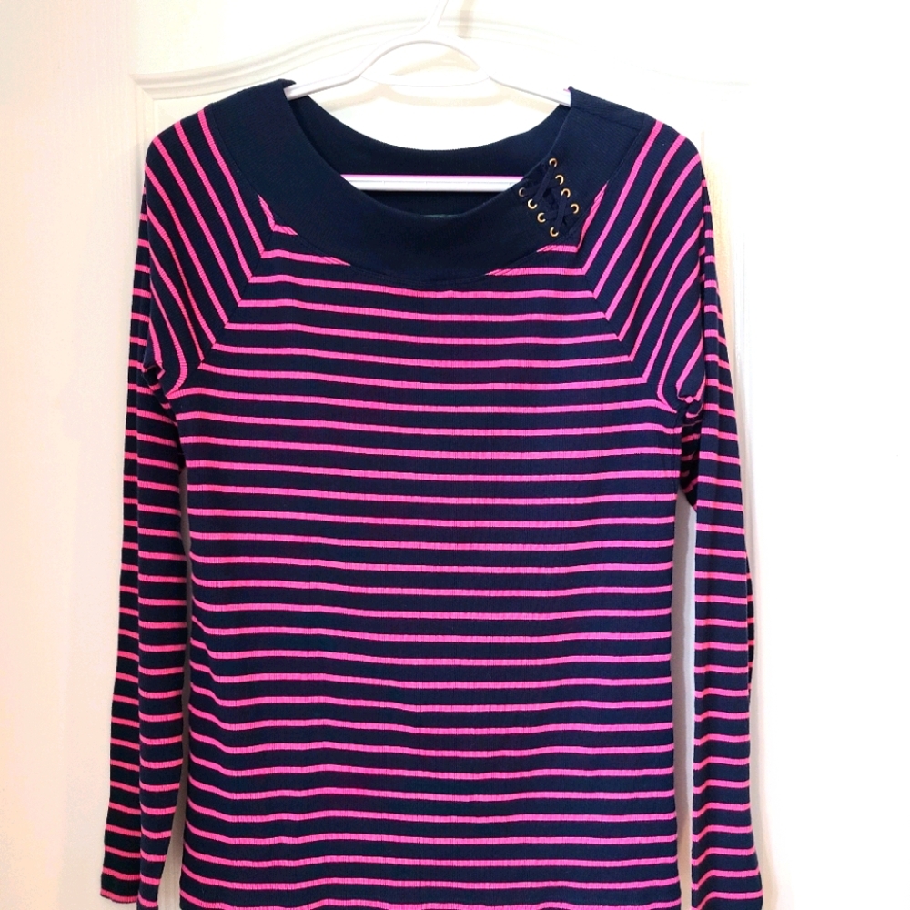 Striped women's sweater